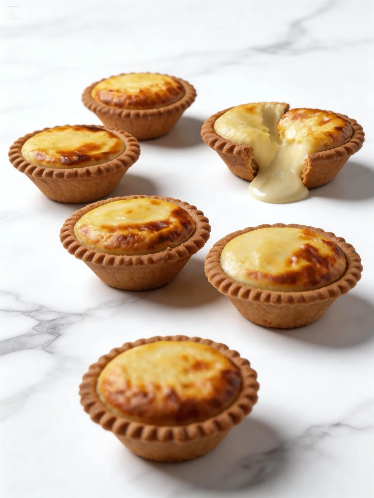 Classic Cheese Tarts - 6 Pieces