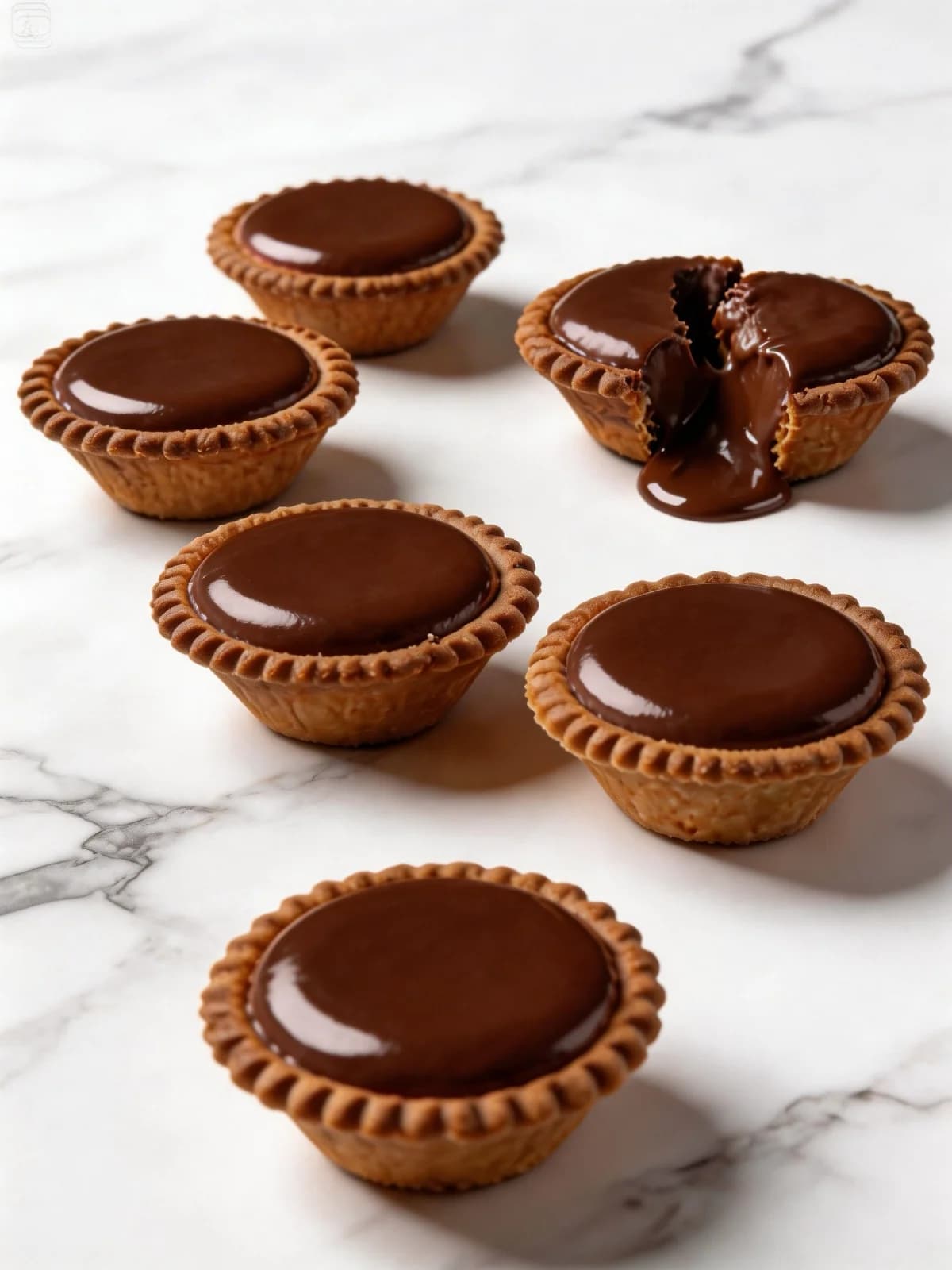Chocolate Cheese Tart - 6 Pieces